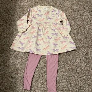 Angel Dear unicorn matching outfit